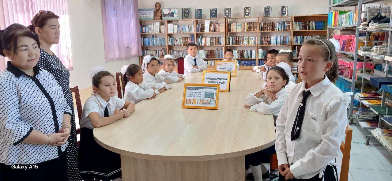 “Vatanga kitobxon yoshlar kerak” nomli tadbir